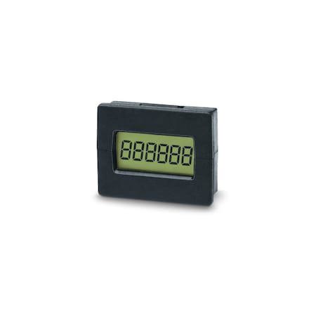 Counters & Totalizers; Counter Type: Totalizer ; Display Type: LCD ; Mount Type: PCB ; Reset Type: Negative Edge Triggered ; Maximum Count: 999999 ; Scaler: No