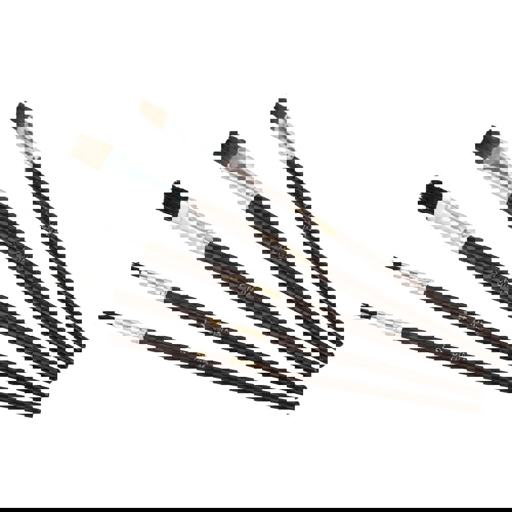 Paint Brush: Natural Bristle, Synthetic Bristle