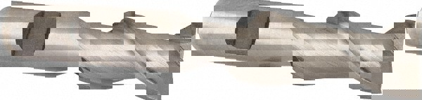 Square End Mill: 7/16'' Dia, 1'' LOC, 3/8'' Shank Dia, 2-11/16'' OAL, 2 Flutes, High Speed Steel