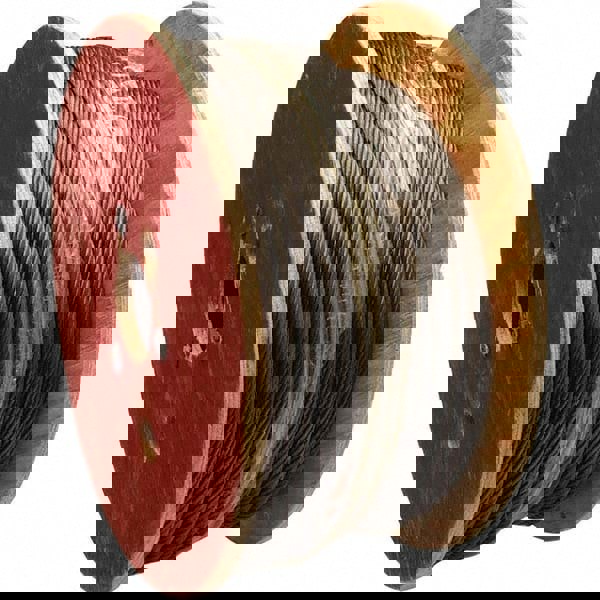 Wire Rope & Cable; Product Type: Wire Rope ; Breaking Strength (Lb.): 1700 ; Bare Diameter (Fractional Inch): 5/16 ; Length Ft.: 500.00 ; Diameter (Inch, Fraction): 5/16 ; Strand Type: Fiber Core