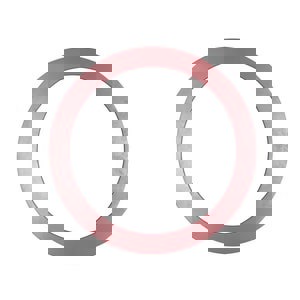 8 in. Red Rubber 1/16 150# Ring Gasket