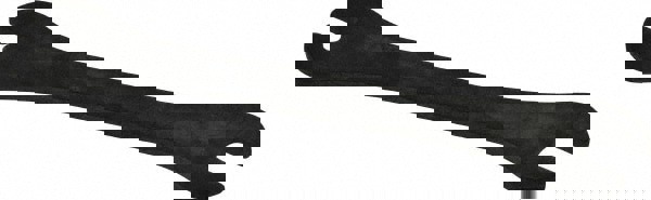 Open End Wrench: Double End Head, 7 mm x 10 mm, Double Ended