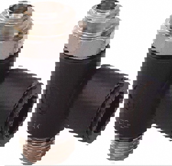 Air Flow Control Valve: Compact Meter Out Flow Control, Tube x BSPP, 6mm Tube OD, 145 Max psi