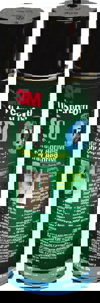 Spray Adhesive: 24 oz Aerosol Can, Clear