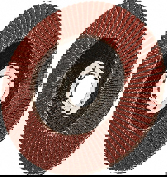 Flap Disc: 5/8-11 Hole, 80 Grit, Ceramic, Type 27