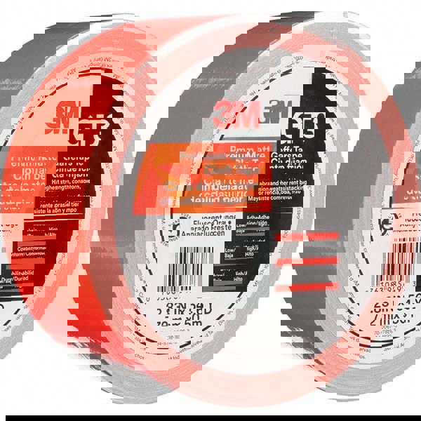 Gaffers Tape: 72 mm Wide, 50 m Long, Fluorescent Orange