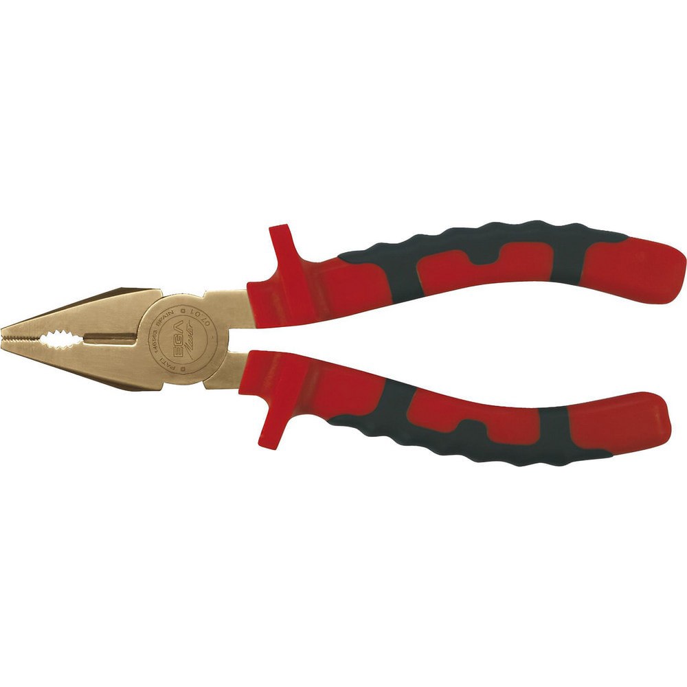 Pliers; Jaw Texture: Grooved ; Plier Type: Combination ; Jaw Length (mm): 52.00 ; Jaw Width (mm): 30.00 ; Overall Length (mm): 200.0000 ; Handle Color: Red