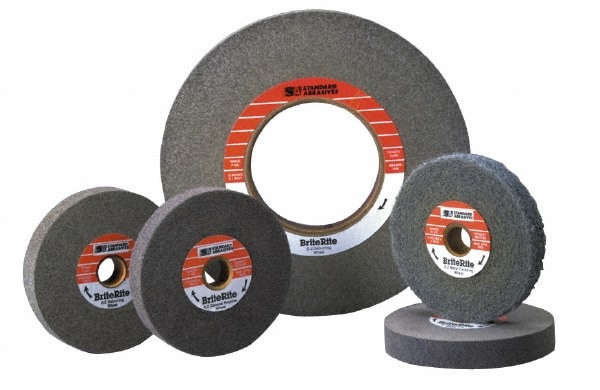 Deburring Wheel: Density 5, Aluminum Oxide