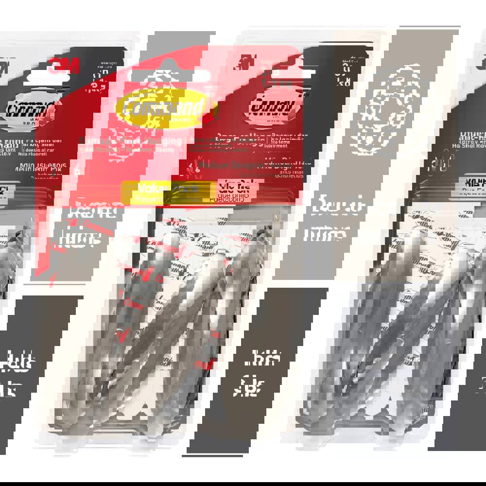 Storage Hook: Adhesive Back Mount, 1.22