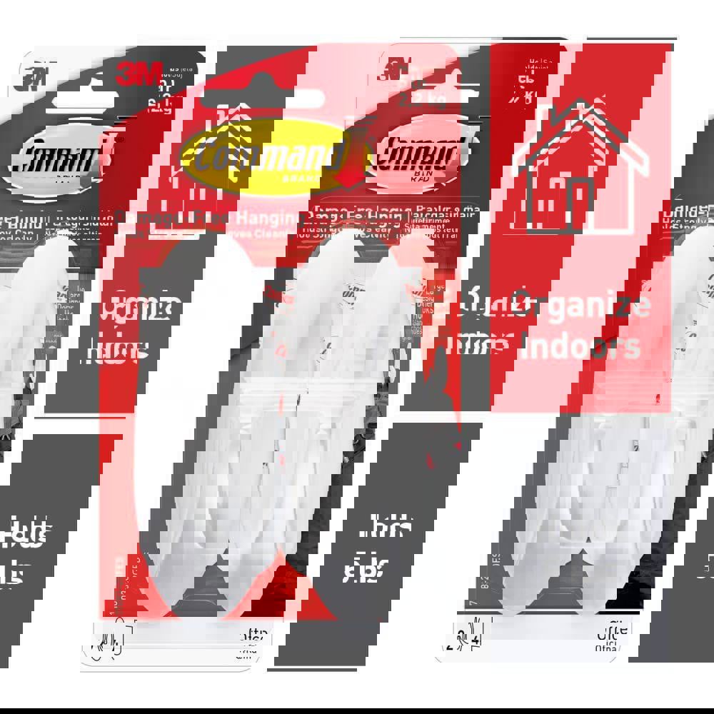 Storage Hook: Adhesive Back Mount, 1.4