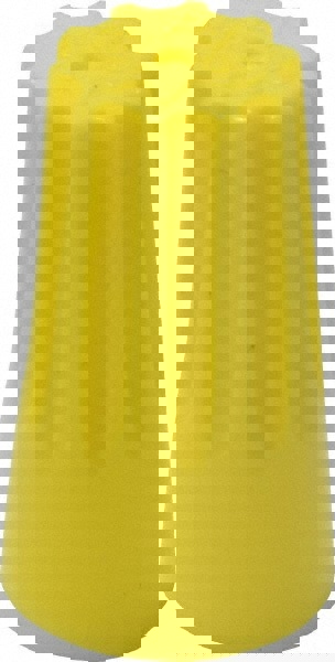 Standard Twist-On Wire Connector: Yellow, Fire-Resistant, 3 AWG
