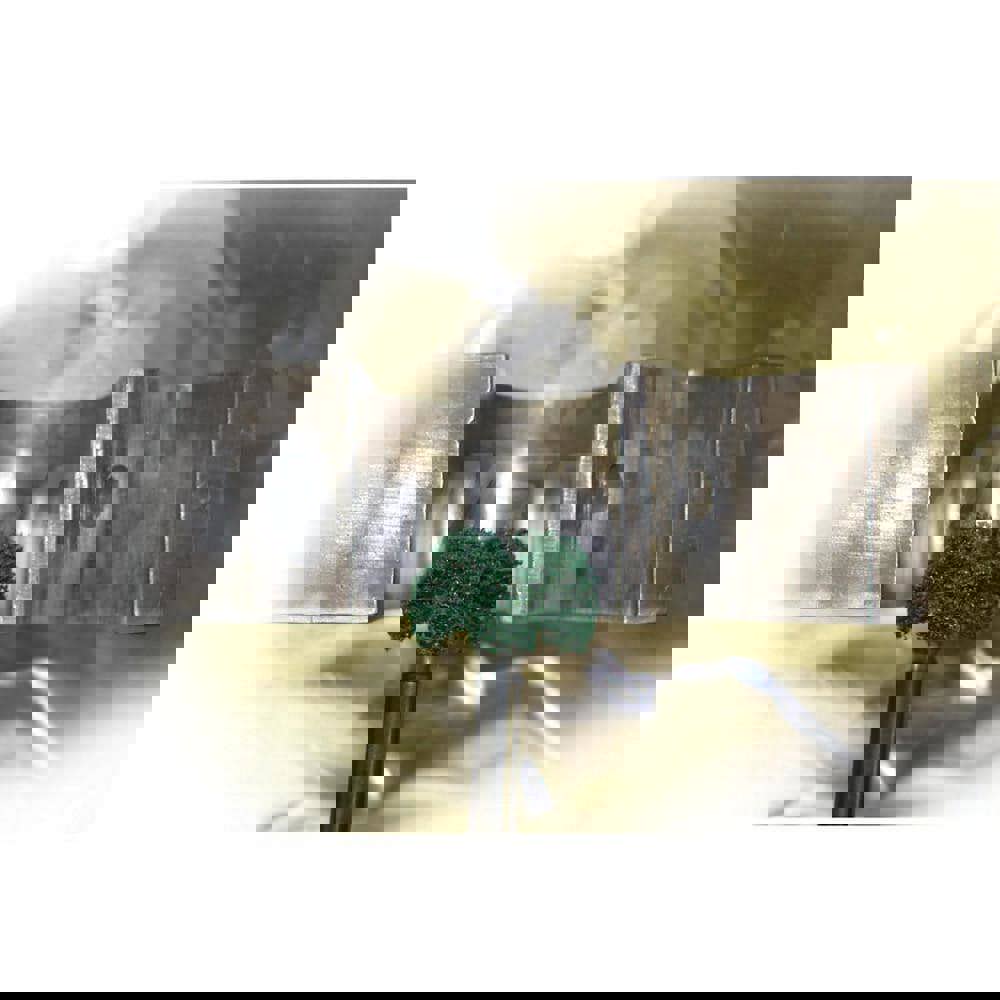 Cross Buffs; Buff Diameter (Fractional Inch): 3/4 ; Grade: Medium ; Density: Medium ; Face Width (Inch): 3/8 ; Thread Size: #8-32 ; Maximum RPM: 20000