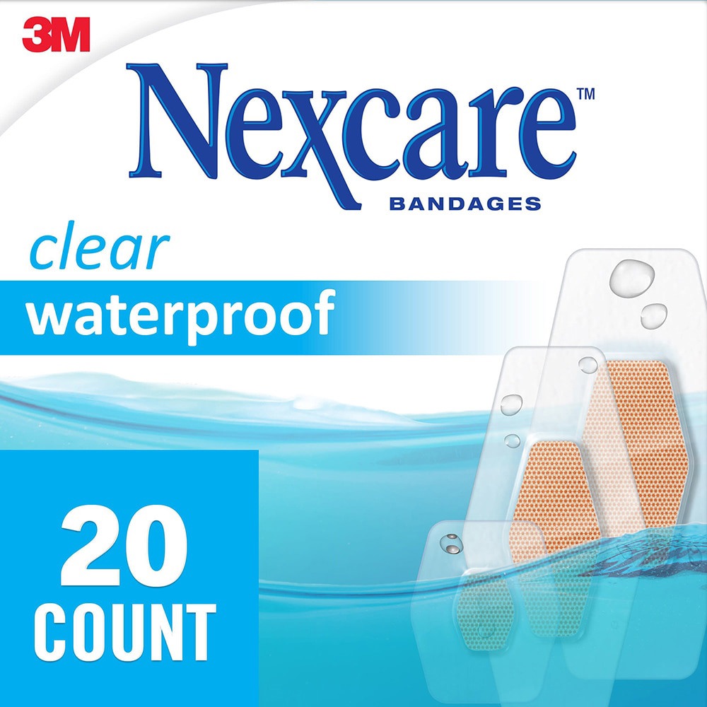 Bandages & Dressings; Dressing Type: Self-Adhesive Bandage ; Style: General Purpose ; Material: Plastic ; Form: Strip ; Dressing Size: Medium ; Waterproof/Water Resistant: Waterproof