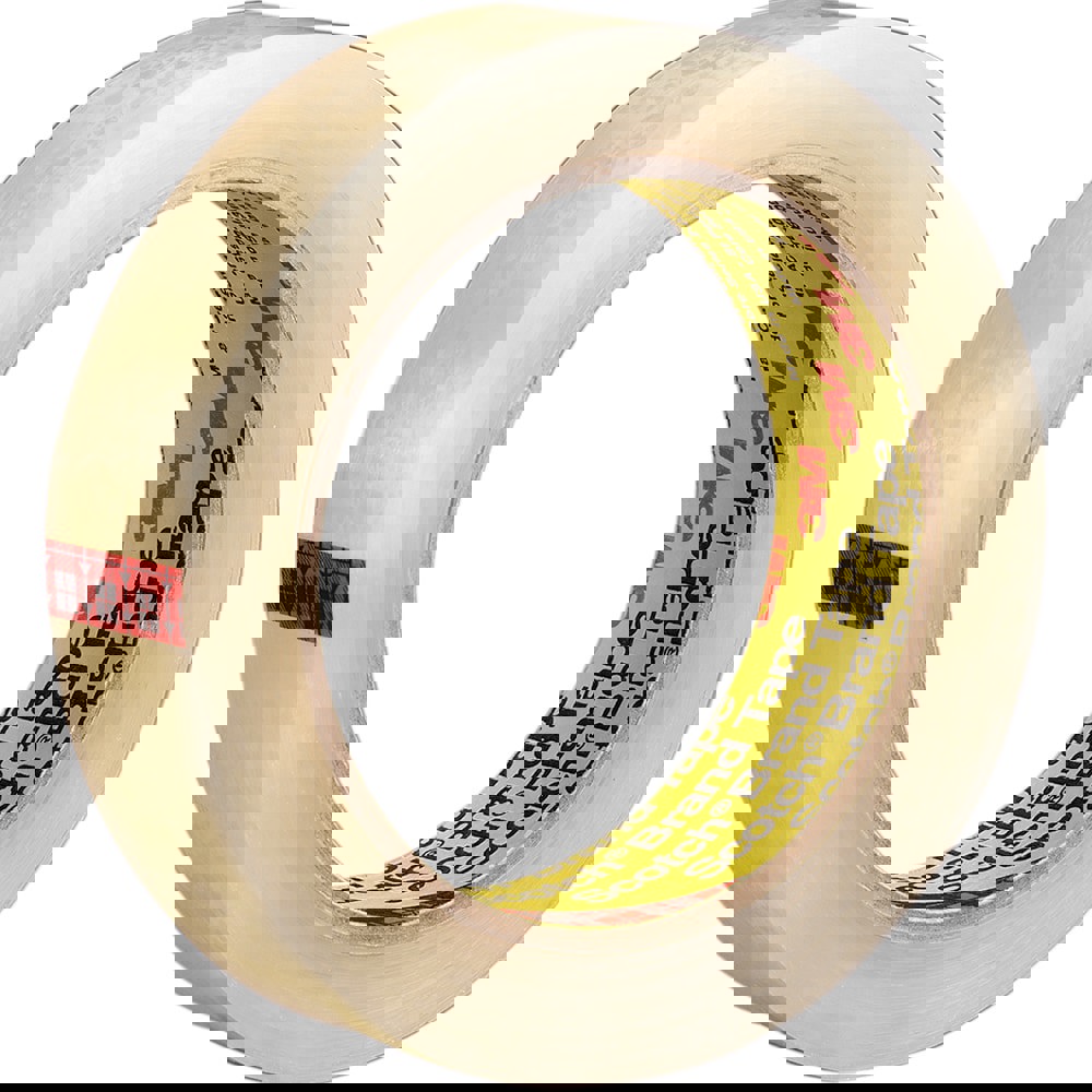 Box Sealing & Label Protection Tape; Tape Number: 600 ; Length (Yards - 2 Decimals): 72 ; Width (Inch): 1-1/2 ; Color: Clear ; UNSPSC Code: 31201500