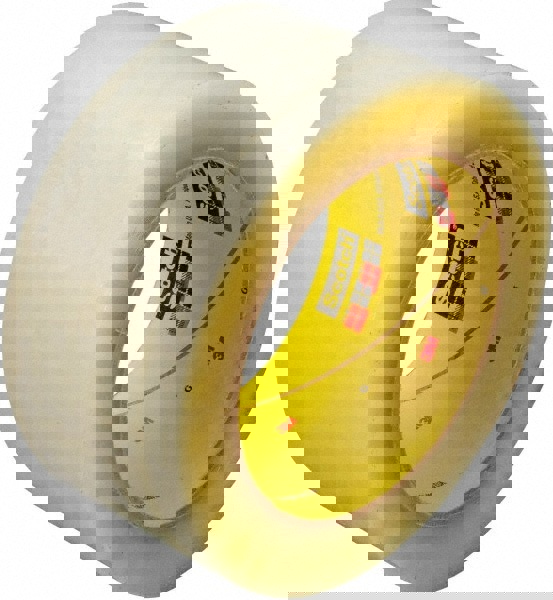 Packing Tape: Clear, Rubber Adhesive