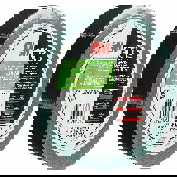 Gaffers Tape: 72 mm Wide, 50 m Long, Green