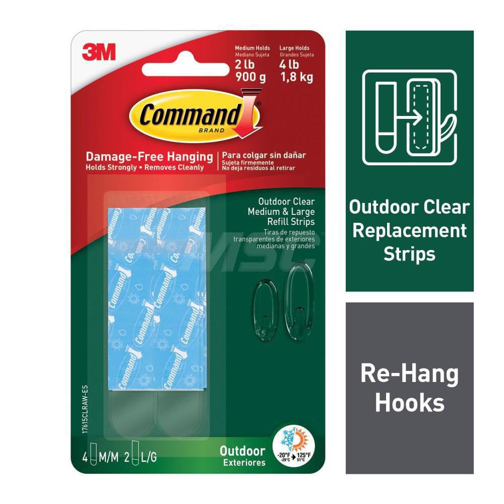 Storage Hook: Adhesive Back Mount, 0.1