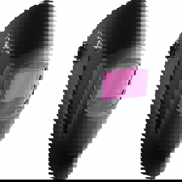 Welding Helmet: Black, Polycarbonate, Shade 8 to 12