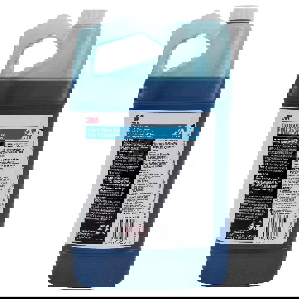 3-in-1 Floor Cleaner Concentrate 24A, 0.5 gal, 4/Case