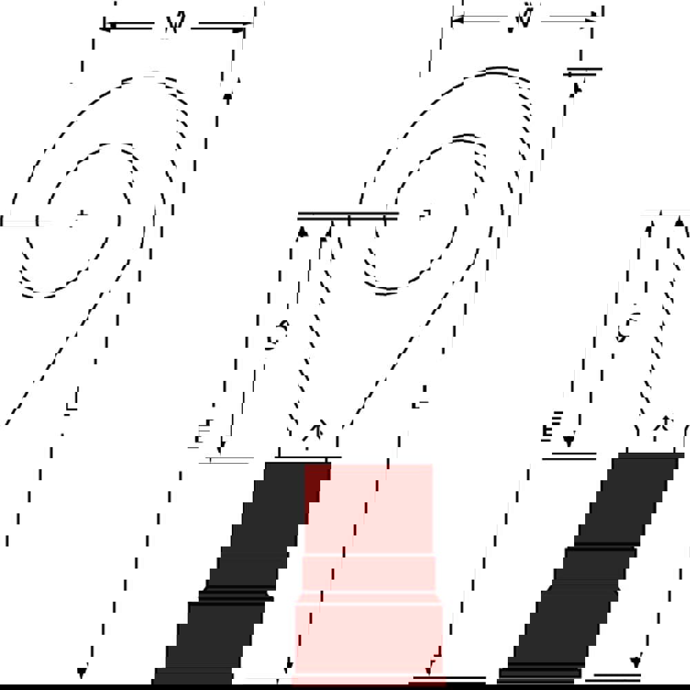 Circular Ring Terminal: Partially Insulated, 8 AWG, Crimp Connection