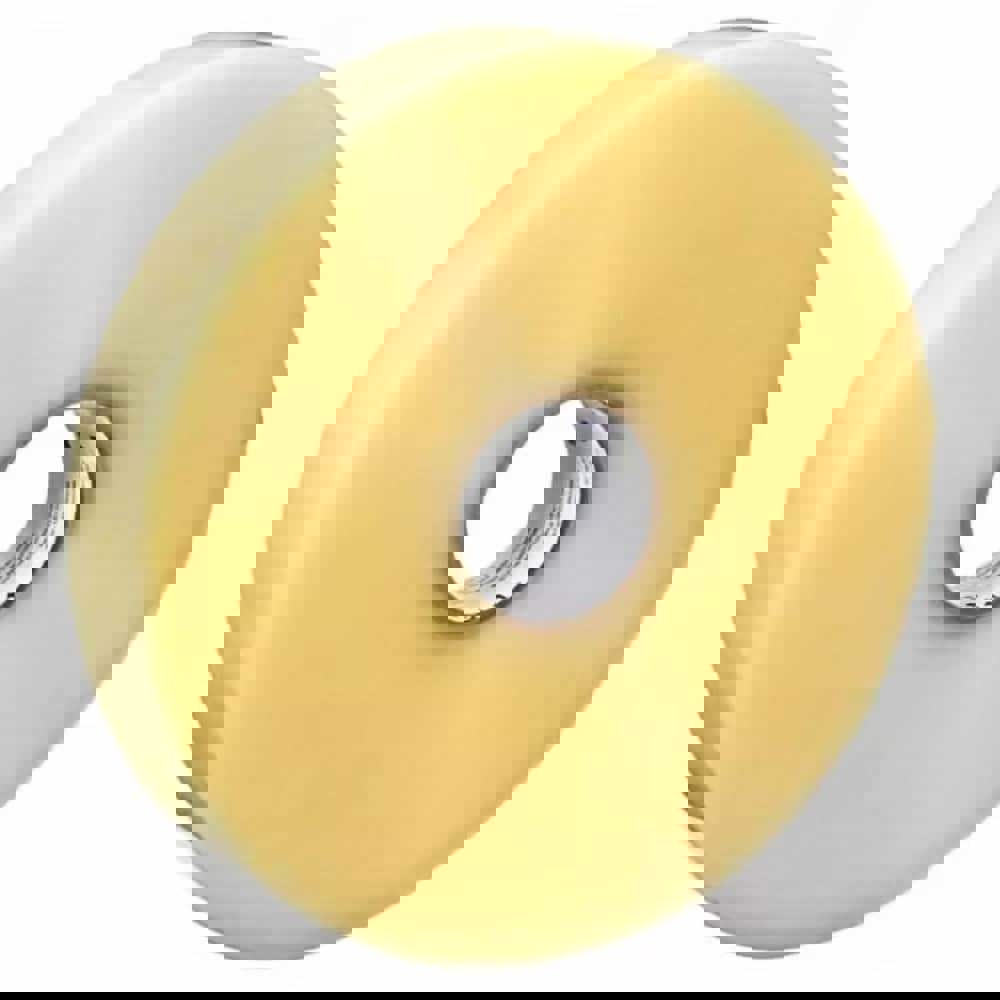 Box Sealing & Label Protection Tape; Overall Thickness: 1.1 mil; Length: 1500 m; Length (yd): 1500 m; Width (Inch): 48 mm; Width (mm): 48 mm; 48.00; Color: Transparent; Tensile Strength: 40 lb; Adhesive Type: Acrylic; For Use With: 3M-Matic Case Sealers;