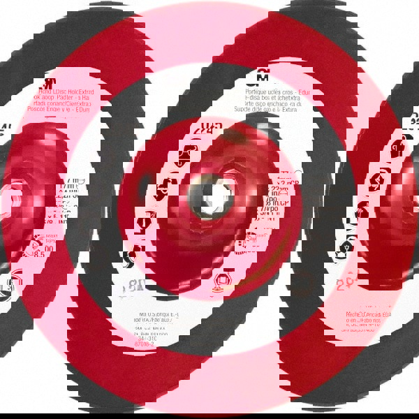 Disc Backing Pad: Hook & Loop