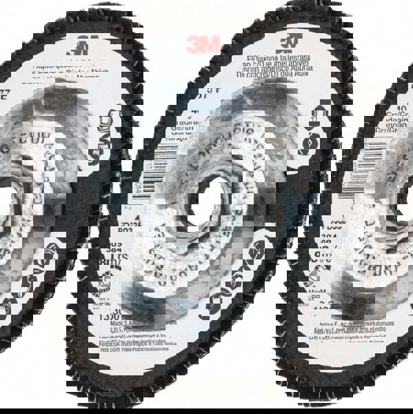 Flap Disc: 5/8-11 Hole, 40 Grit, Zirconia Alumina, Type 29