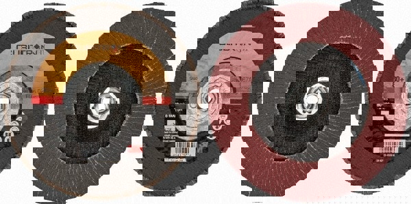 Flap Disc: 5/8-11 Hole, 80 Grit, Ceramic, Type 29