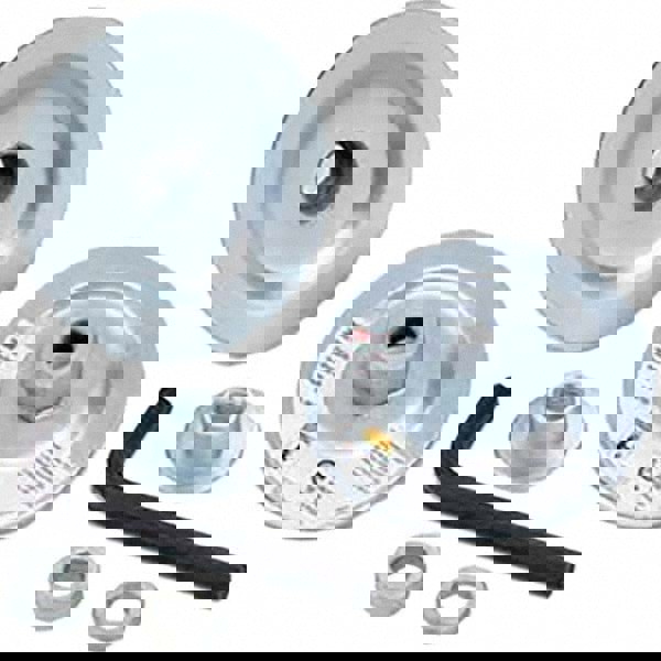 Disc Backing Pad: Locking Nut