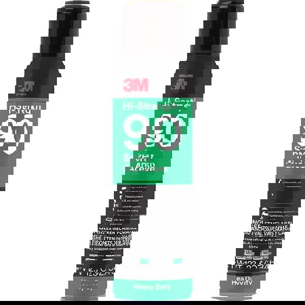 Spray Adhesive: 12.23 oz Aerosol Can, Clear