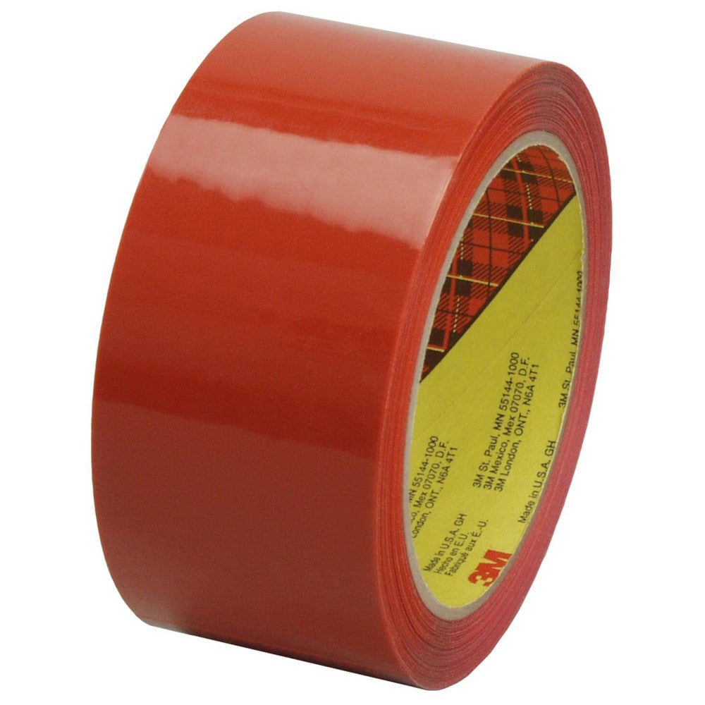 Box Sealing & Label Protection Tape; Tape Number: 373 ; Thickness (mil): 2.5 ; Length (Yards - 2 Decimals): 54.68 ; Color: Orange ; Width (Decimal Inch - 4 Decimals): 1.88 ; Tensile Strength: 30lb/in