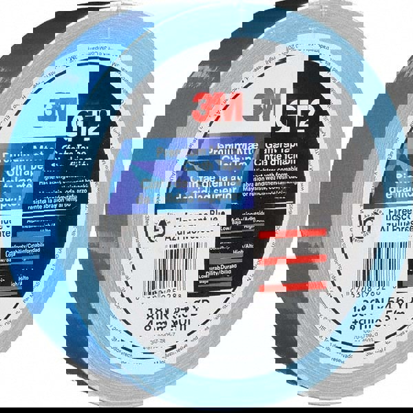 Gaffers Tape: 48 mm Wide, 50 m Long, Fluorescent Blue