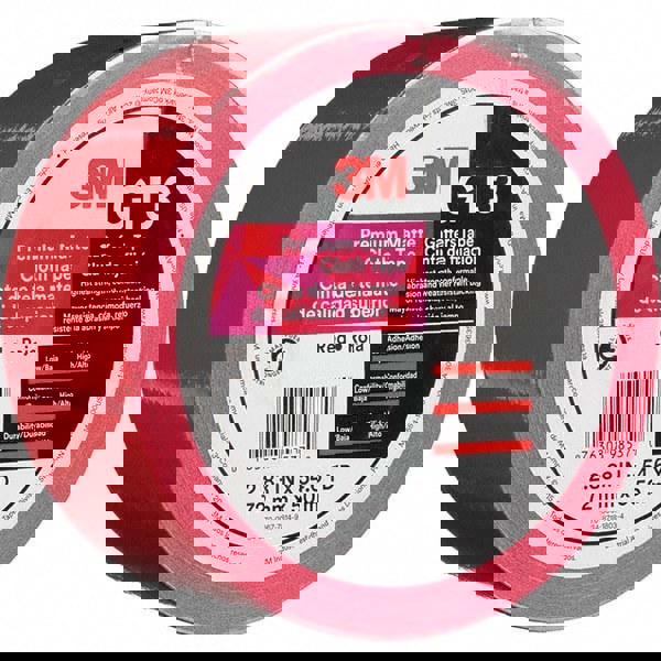 Gaffers Tape: 72 mm Wide, 50 m Long, Red