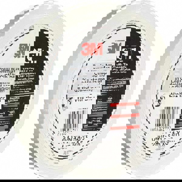 Gaffers Tape: 24 mm Wide, 50 m Long, White