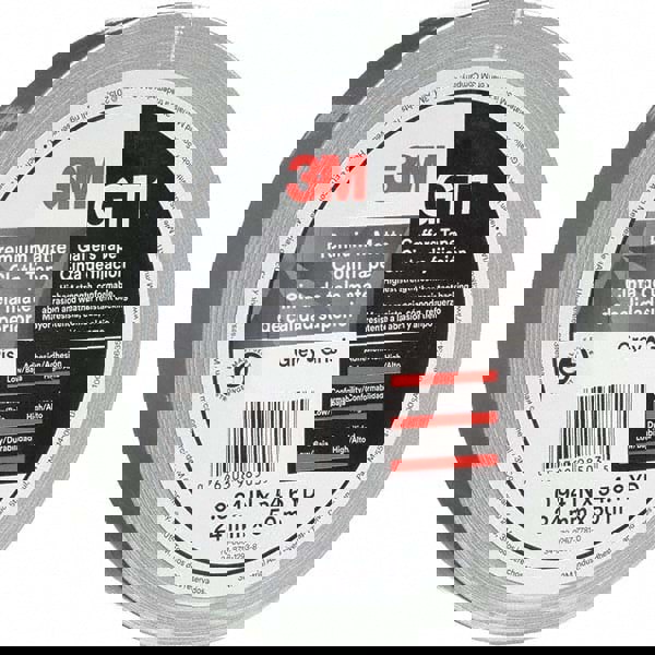 Gaffers Tape: 24 mm Wide, 50 m Long, Gray