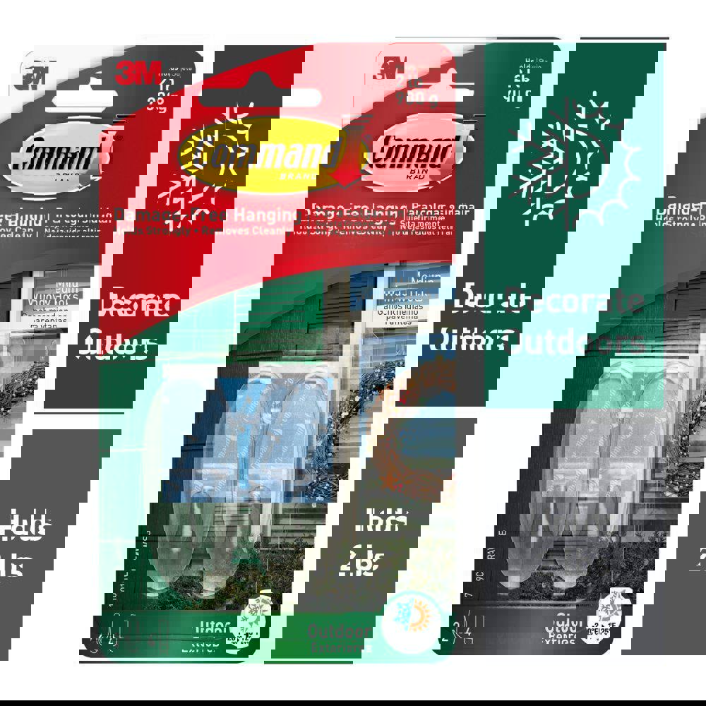 Storage Hook: Adhesive Back Mount, 0.912