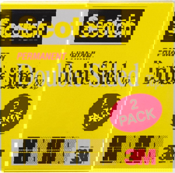 Transparent Double-Sided Tape: 1/2