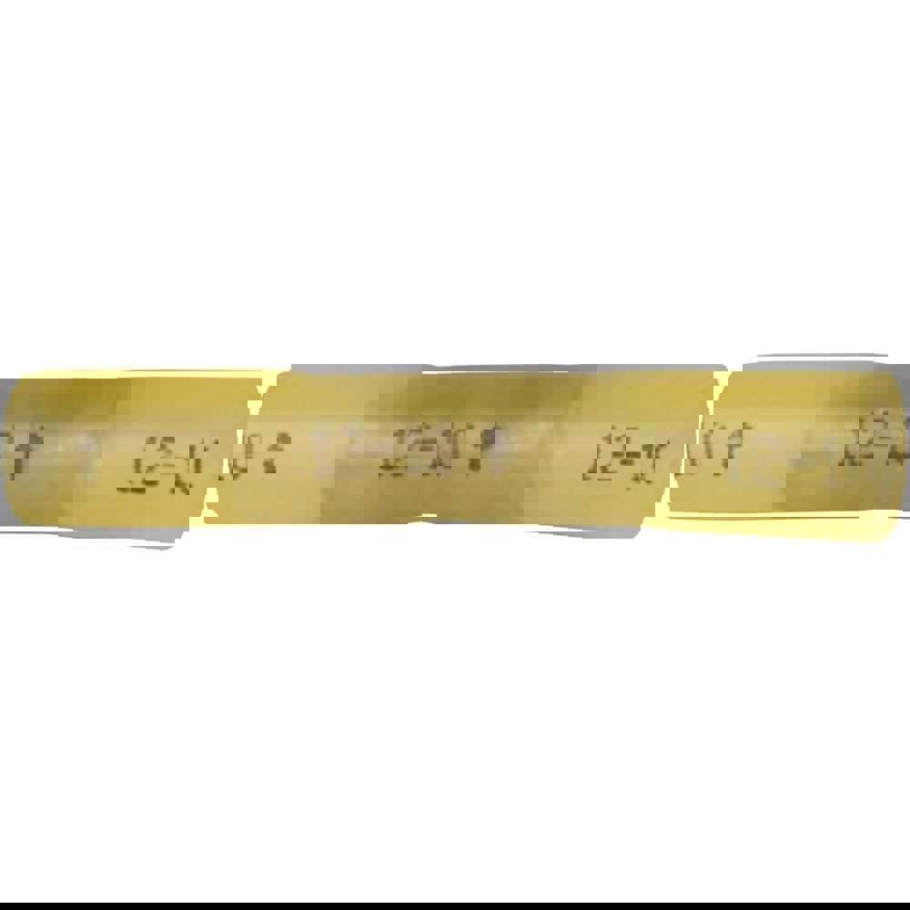 Butt Splice Terminal: Partially Insulated Heat Shrink, Crimp-On Connection