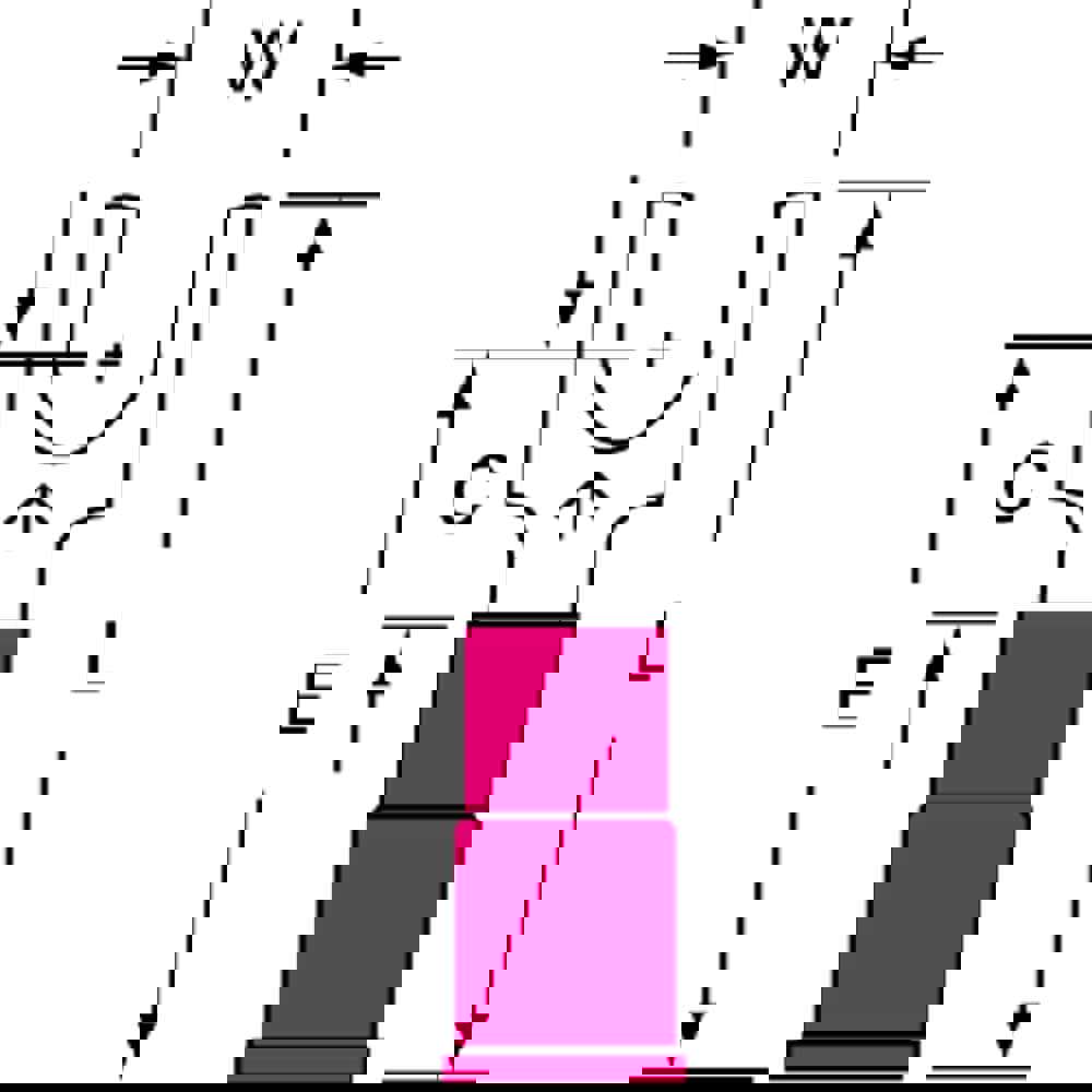 Standard Fork Terminal: Red, Vinyl, Partially Insulated, #10 Stud, Crimp
