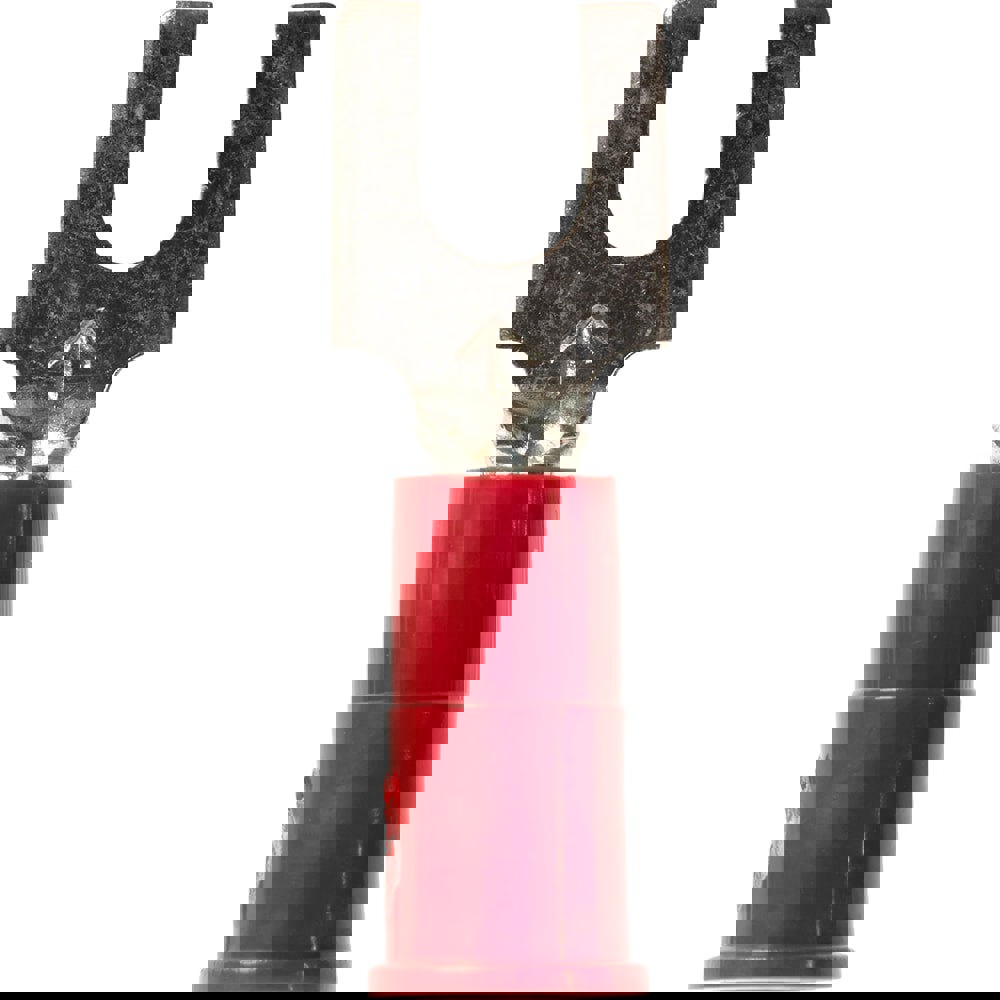 Fork Terminal: Vinyl, Non-Insulated, #6 Stud, Lug