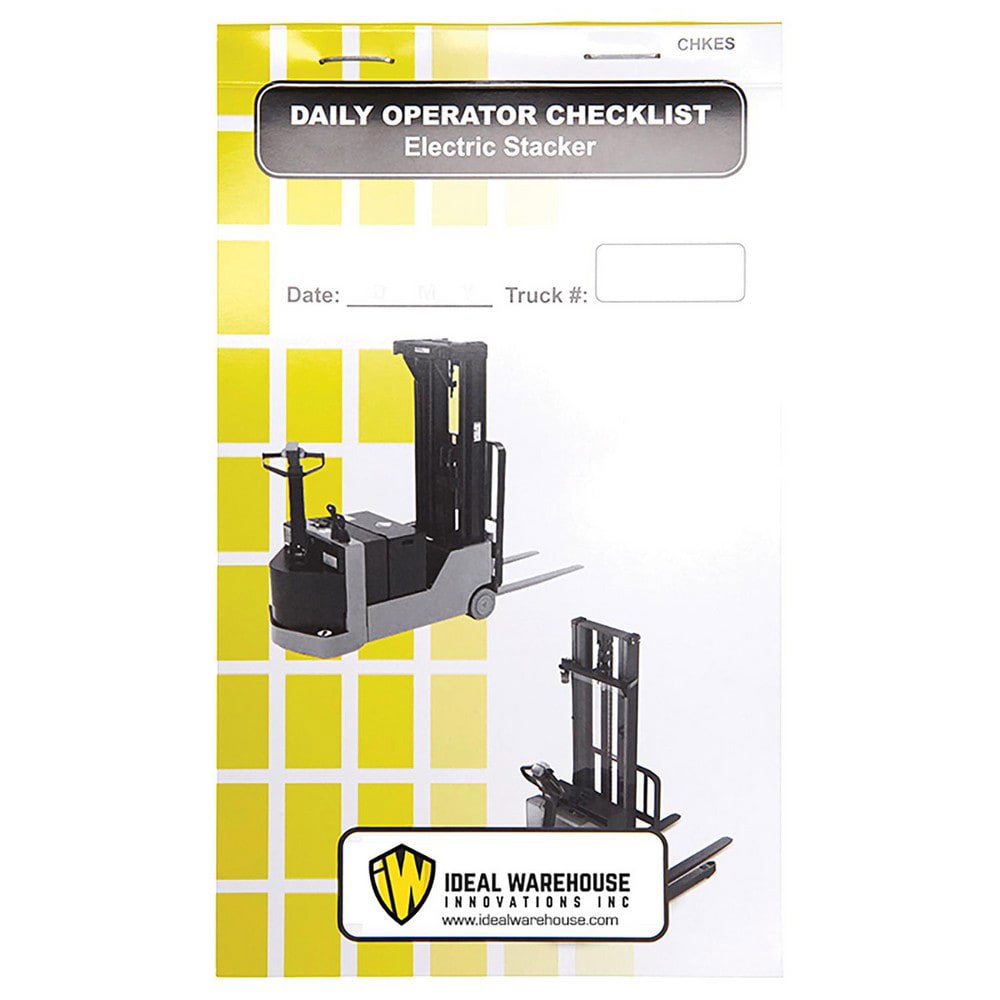 Information Centers, Stations & Binders; Product Type: Inspection Checklist