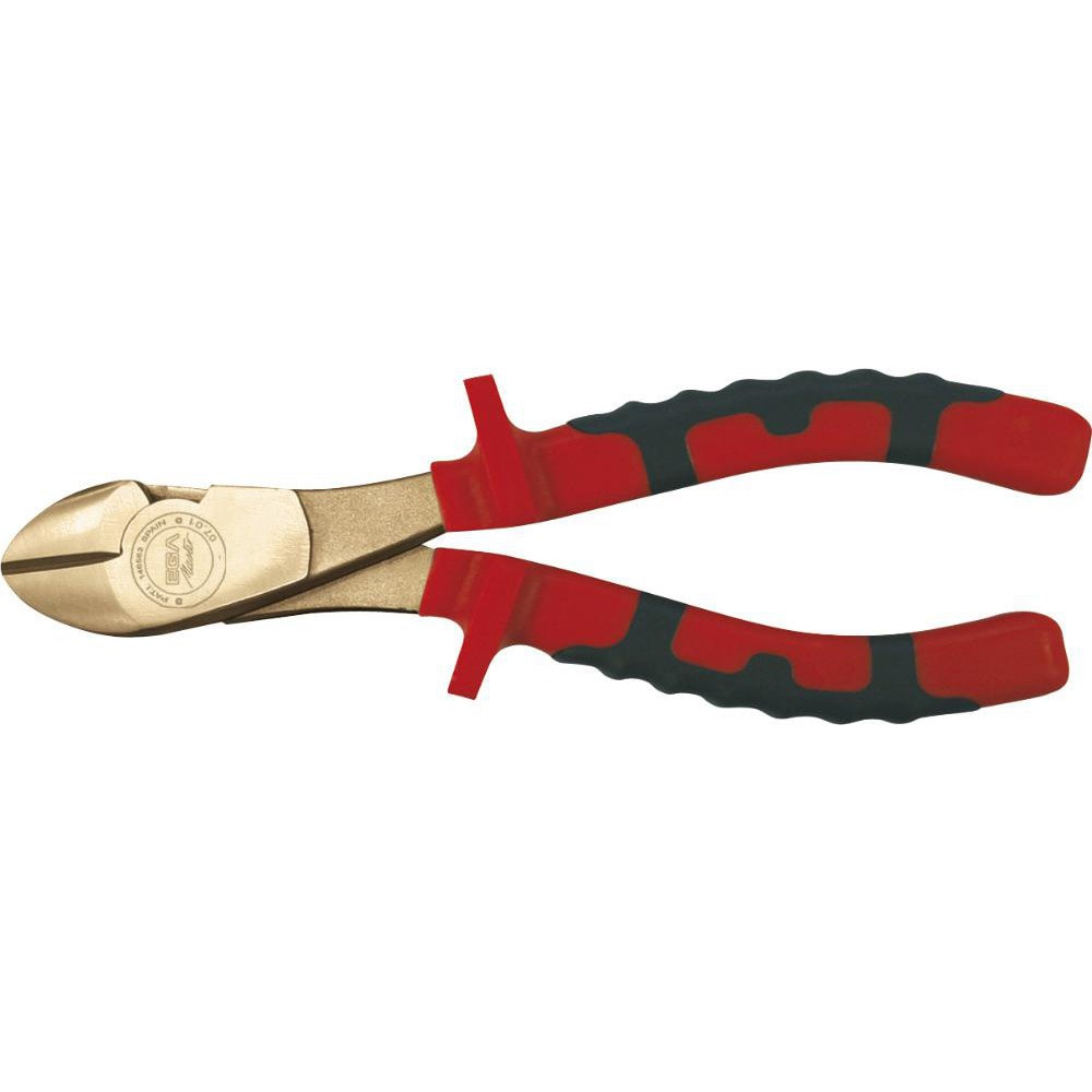 Cutting Pliers; Insulated: No ; Jaw Width (mm): 30.00 ; Overall Length (mm): 180.0000 ; Head Style: Diagonal ; Cutting Style: Diagonal ; Handle Color: Black; Red