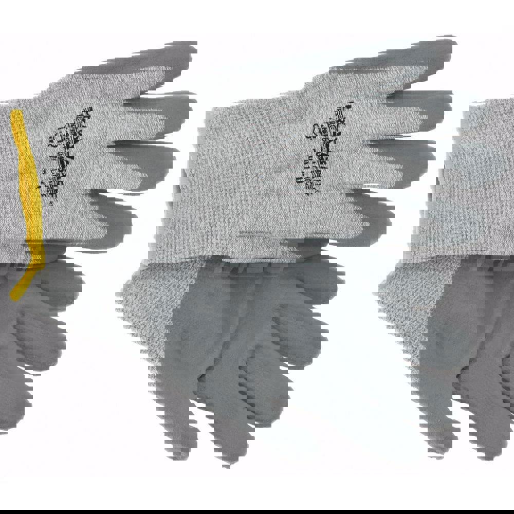 Cut-Resistant Gloves: PRO-SAFE Size X-Large, ANSI Cut A2, ANSI Puncture 3, Nitrile, Dyneema