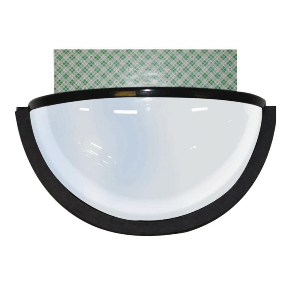 Safety, Traffic & Inspection Mirrors; Type: 9 in Dome with Tape ; Mirror Type: Dome ; Shape: Half Dome ; Handle Type: Standard ; Lens Material: Acrylic ; Mirror Material: Acrylic