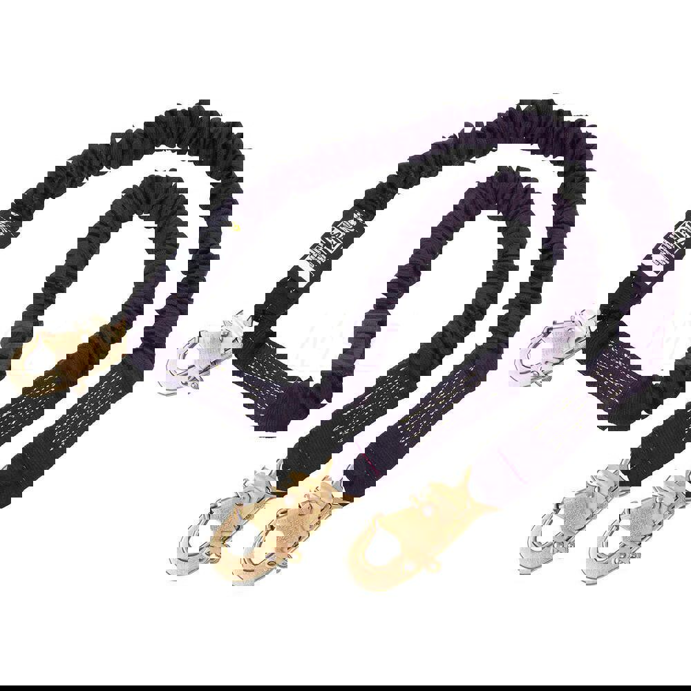 Lanyards & Lifelines; Load Capacity: 310lb; 141kg ; Lifeline Material: Steel ; Capacity (Lb.): 310 ; End Connections: Snap Hook ; Maximum Number Of Users: 1 ; Anchorage Connection: Snap Hook