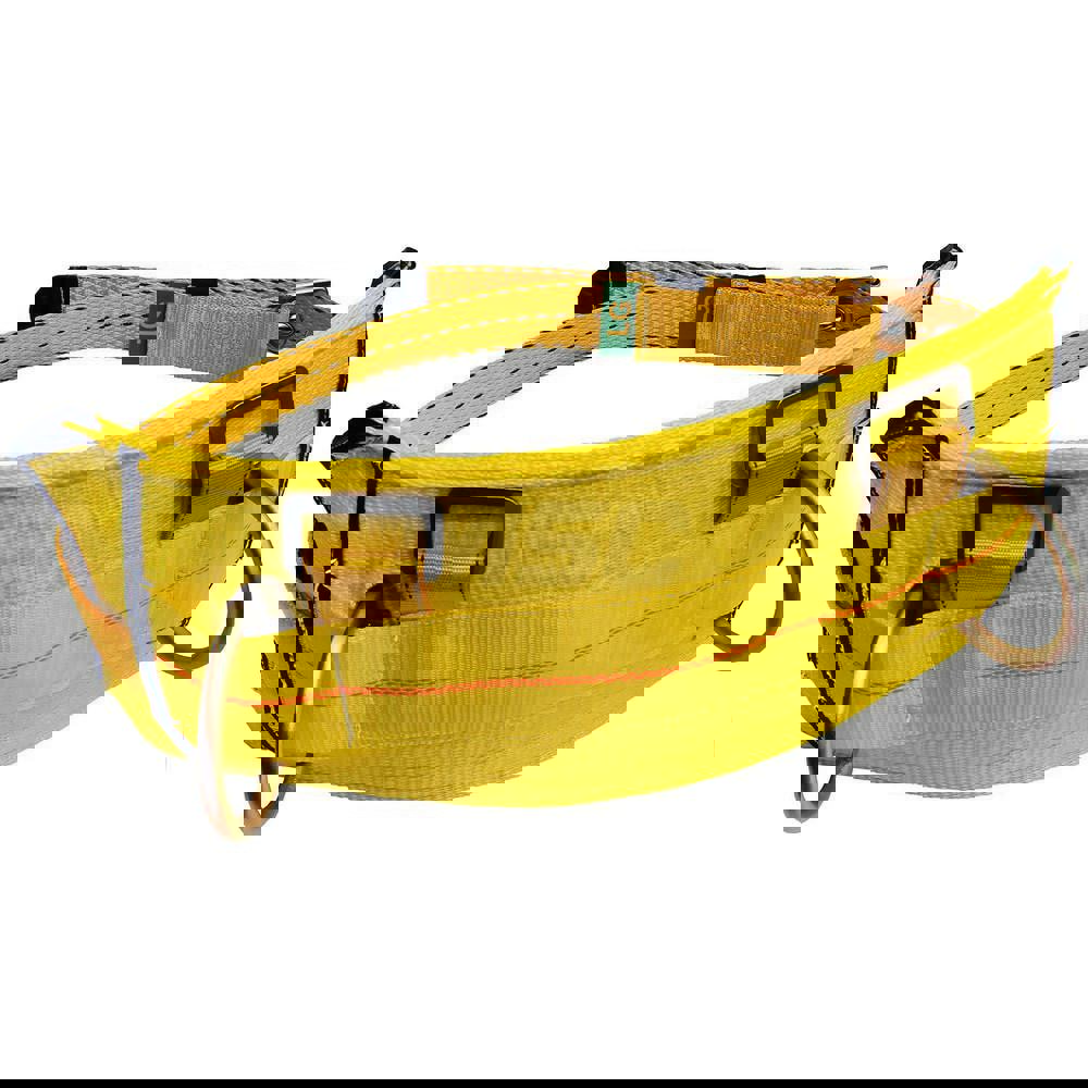 Body Belts; Belt Type: Body Belt ; Belt Size: Large ; Load Capacity: 310lb; 141kg ; Number of D-Rings: 2 ; Padding/Lining: Waist Padding ; D-Ring Location: Front