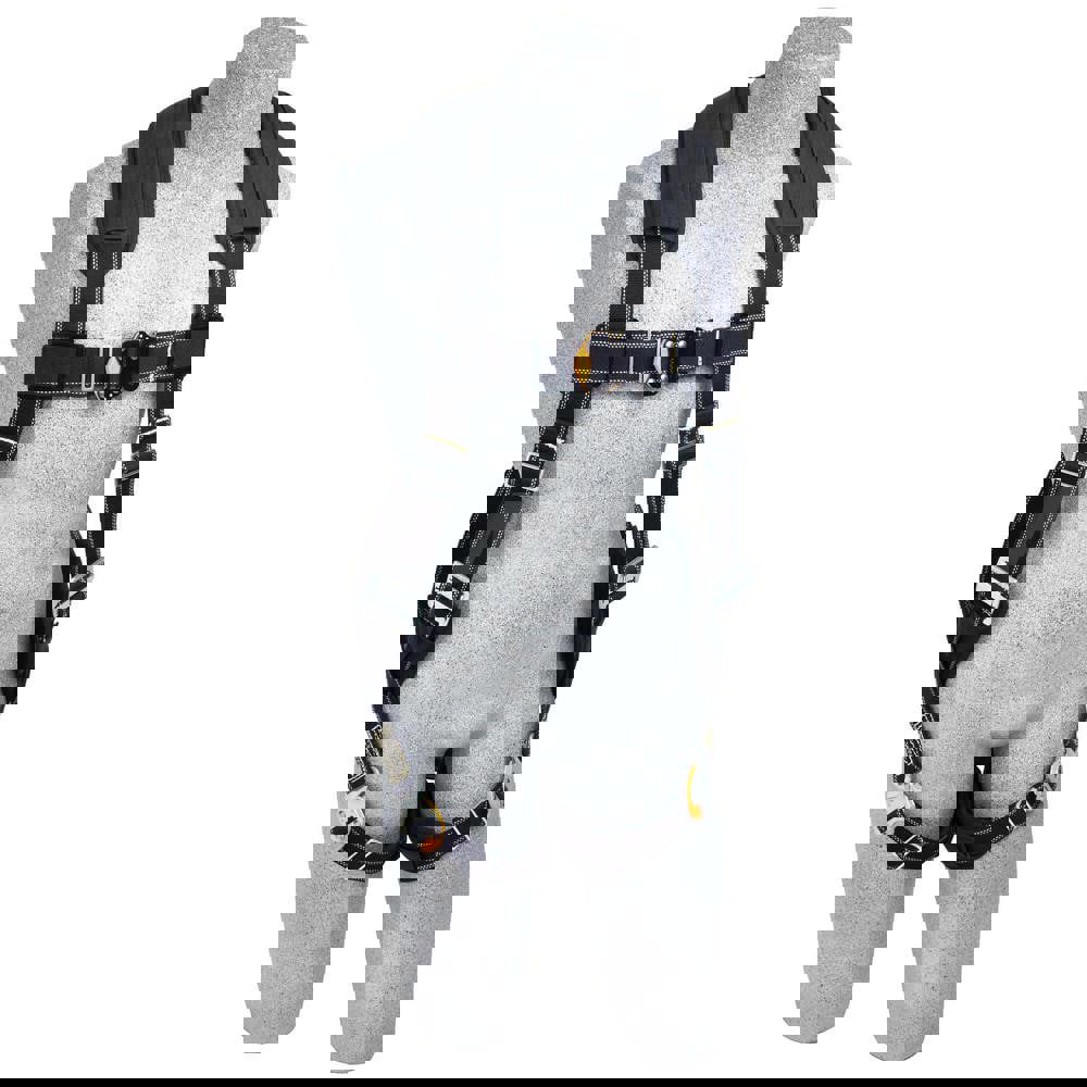 Fall Protection Harnesses: 310 Lb, Arc Flash Style, Size X-Large, For General Industry, Nomex & Kevlar, Back