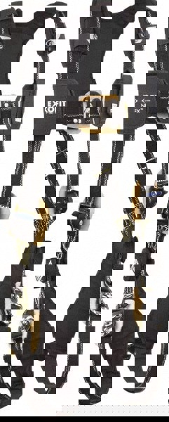 Fall Protection Harnesses: 420 Lb, Arc Flash Style, Size X-Large