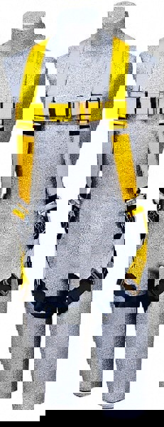 420 Lb Capacity, Size Universal, Full Body Construction Safety Harness