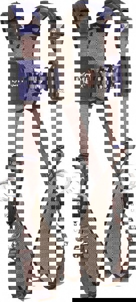 Fall Protection Harnesses: 420 Lb, Vest Style, Size Large, For Positioning, Back & Hips